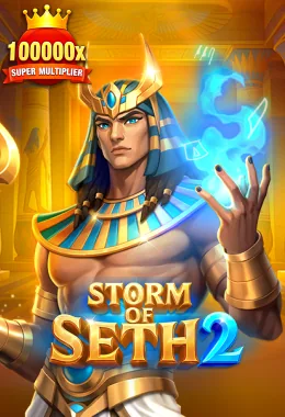 Storm of Seth 2 pokie by JILI: cover art